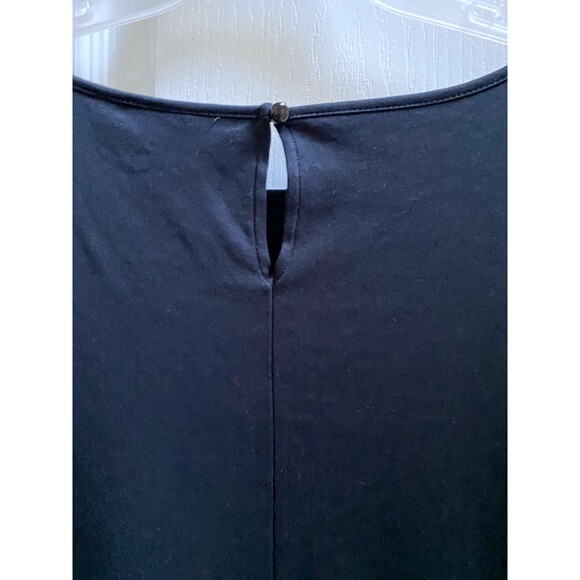 New York & Company Sleeveless Womans Career Black NWT Dress Cotton Minimalist M - Picture 5 of 10